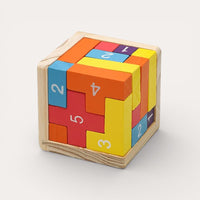 Montessori 3D-kubuspuzzel Montessori & Speelgoed