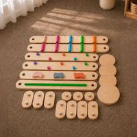 Montessori balanceerbalken en stenen Montessori & Speelgoed