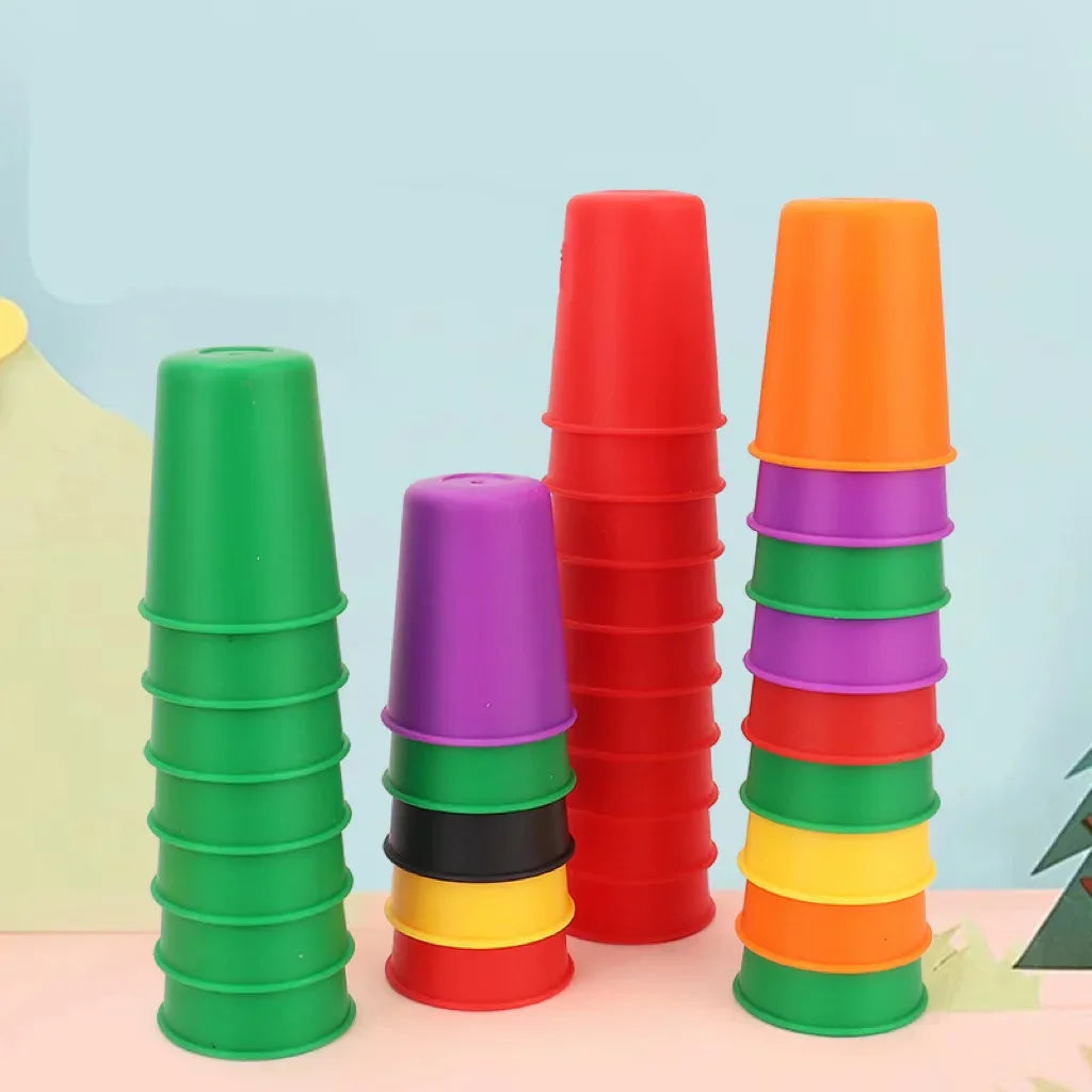Montessori bekersorteerspel Montessori & Speelgoed