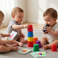 Montessori bekersorteerspel Montessori & Speelgoed