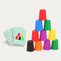 Montessori bekersorteerspel Montessori & Speelgoed