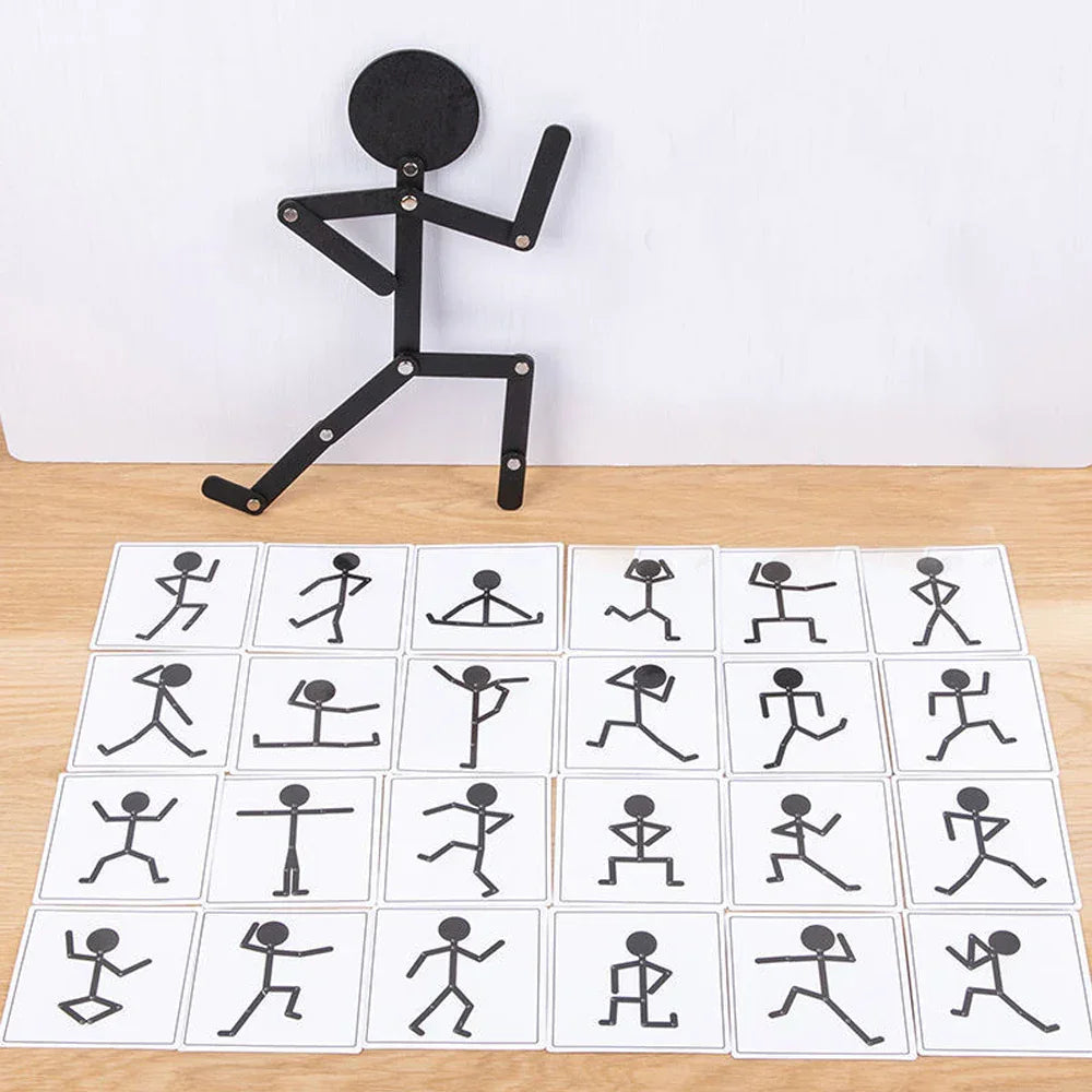 Montessori beweegbaar houten figuur Montessori & Speelgoed