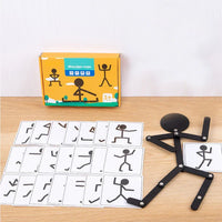 Montessori beweegbaar houten figuur Montessori & Speelgoed