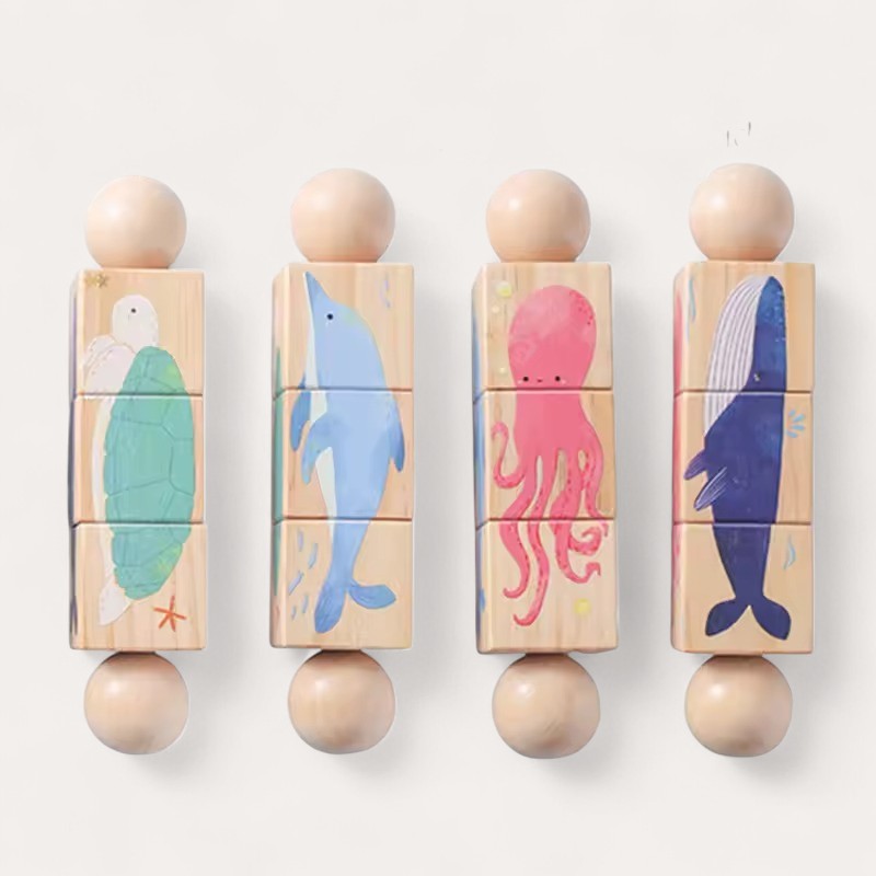 Montessori bouw- en constructiespel Montessori & Speelgoed