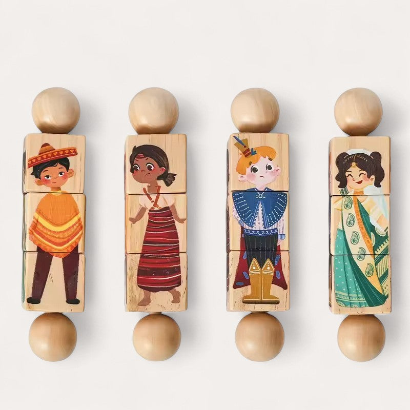 Montessori bouw- en constructiespel Montessori & Speelgoed