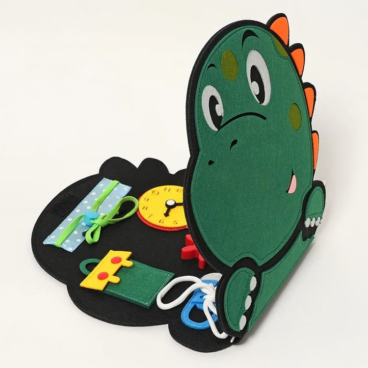 Montessori dinosaurus activiteitenbord Montessori & Speelgoed
