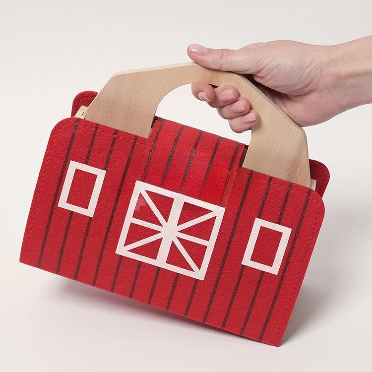 Montessori draagbare boerderij speelset Montessori & Speelgoed