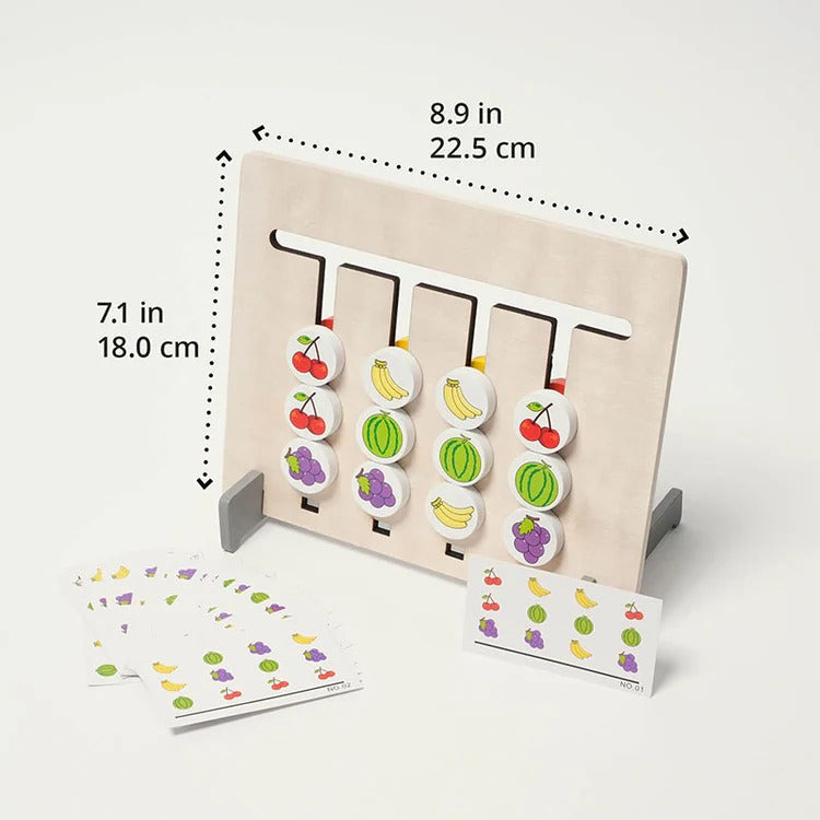 Montessori dubbelzijdig koppelspel Montessori & Speelgoed