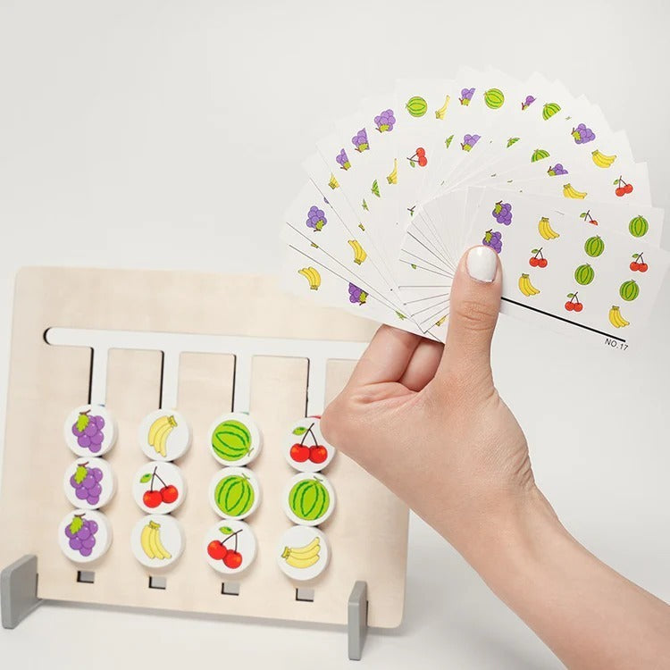 Montessori dubbelzijdig koppelspel Montessori & Speelgoed