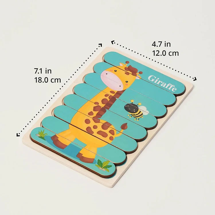 Montessori dubbelzijdige puzzels Montessori & Speelgoed