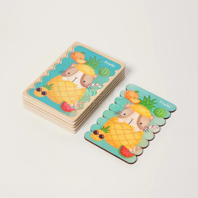 Montessori dubbelzijdige puzzels Montessori & Speelgoed