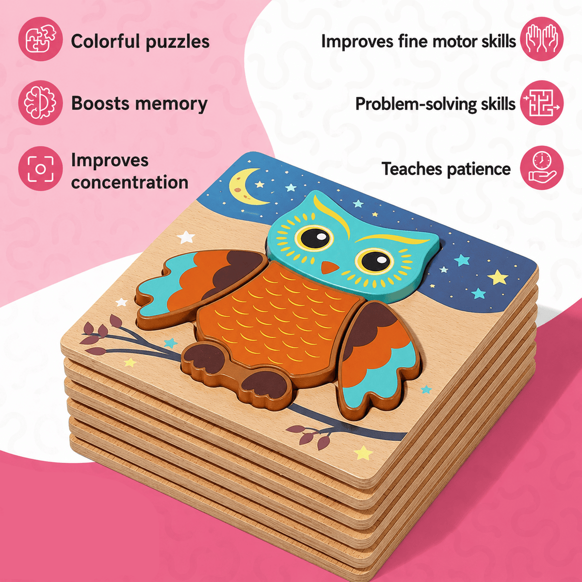 Montessori educatieve puzzel Montessori & Speelgoed