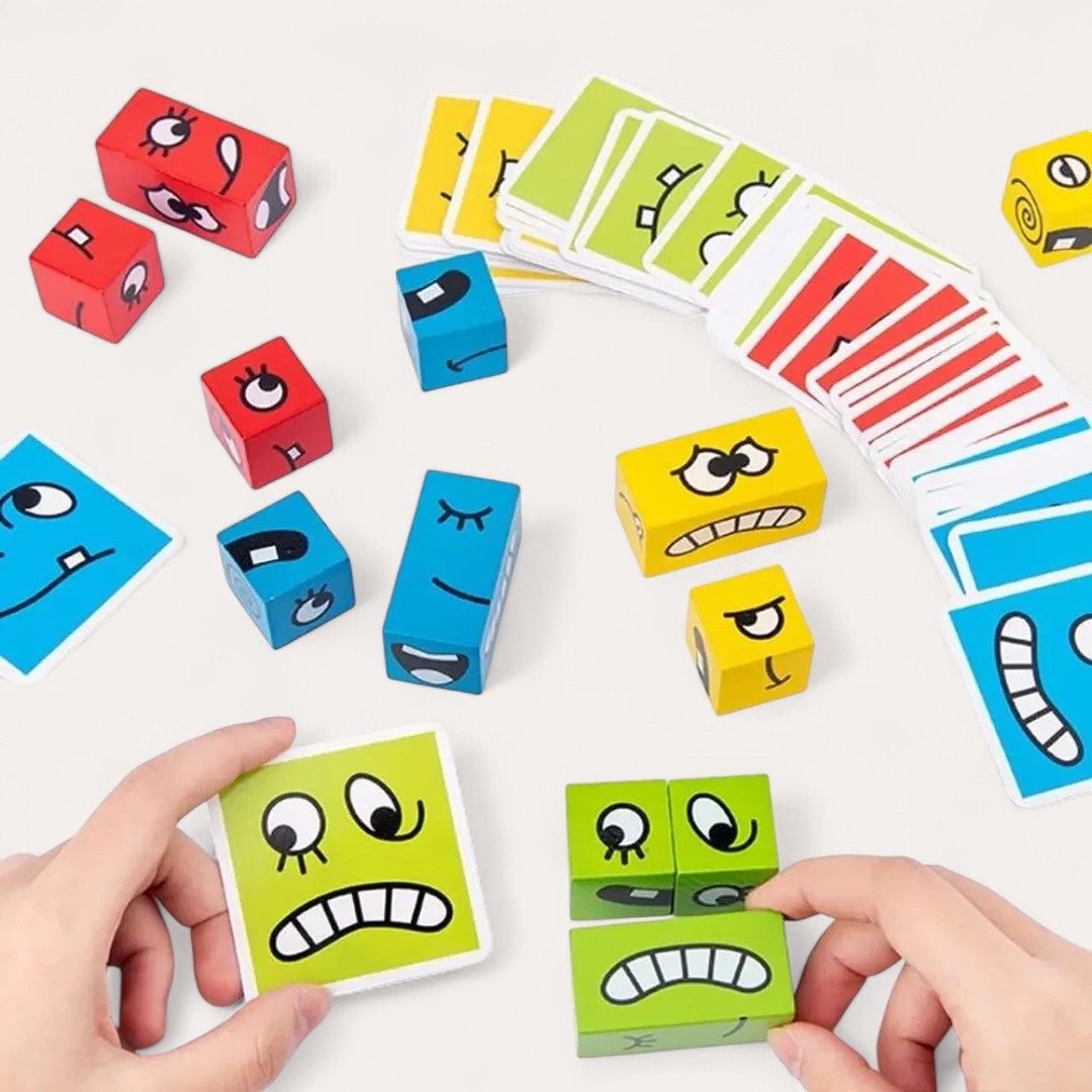 Montessori expressiepuzzel voor peuters Montessori & Speelgoed