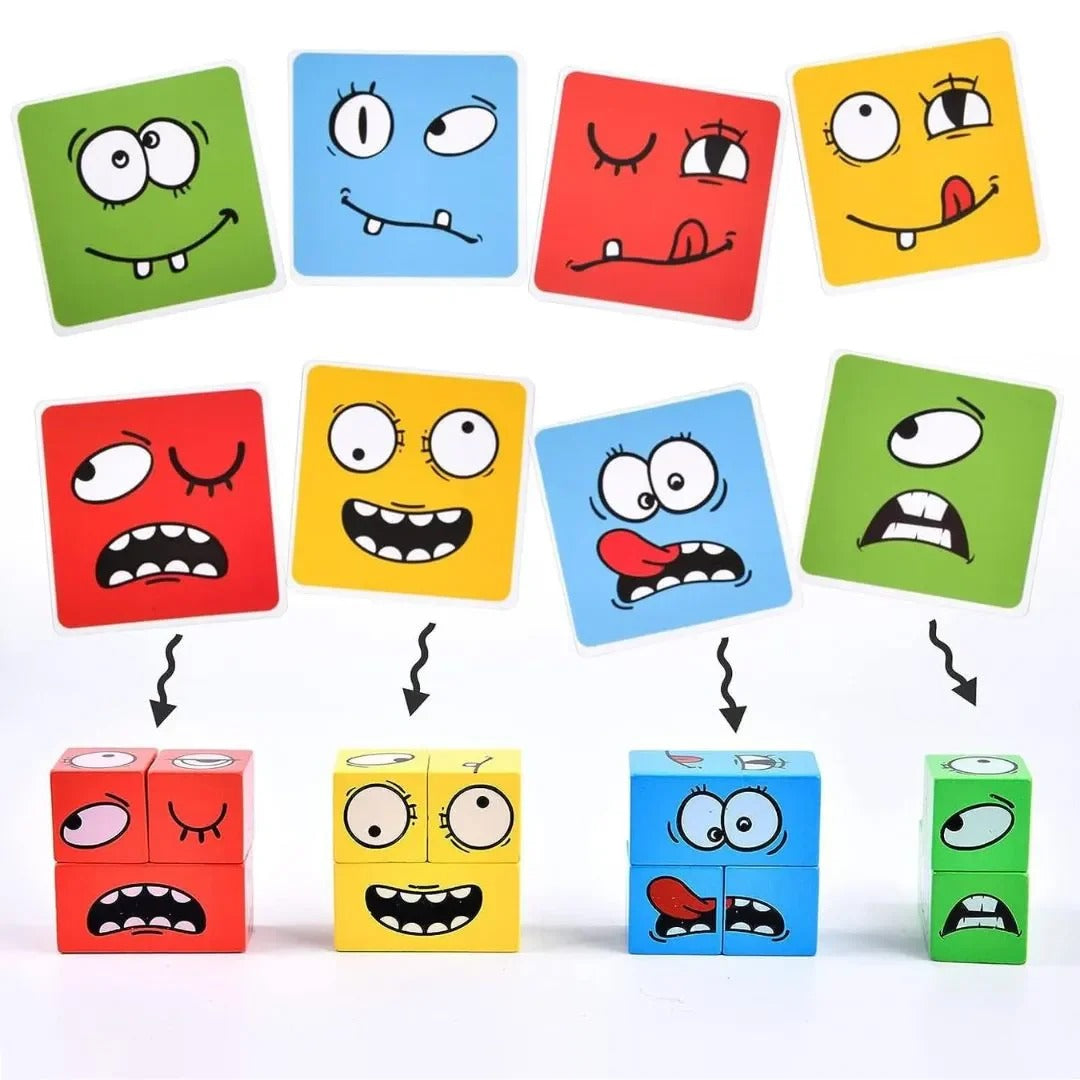 Montessori expressiepuzzel voor peuters Montessori & Speelgoed