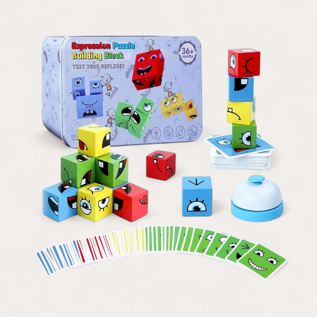Montessori expressiepuzzel voor peuters Montessori & Speelgoed