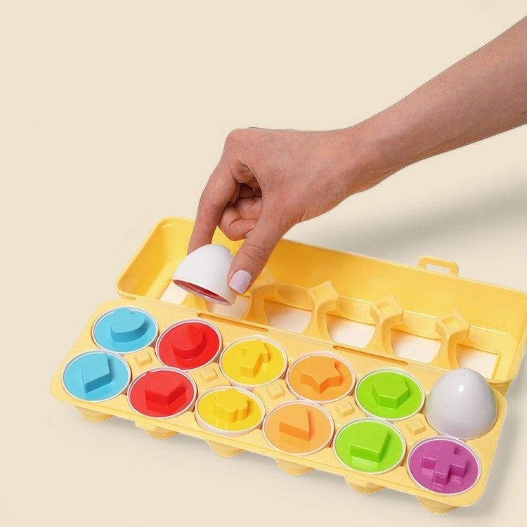 Montessori geometrische eieren Montessori & Speelgoed