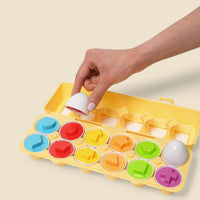 Montessori geometrische eieren Montessori & Speelgoed