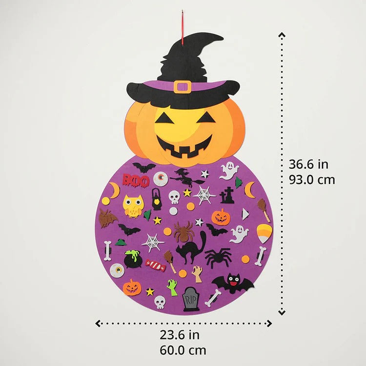 Montessori halloweenpompoen Montessori & Speelgoed