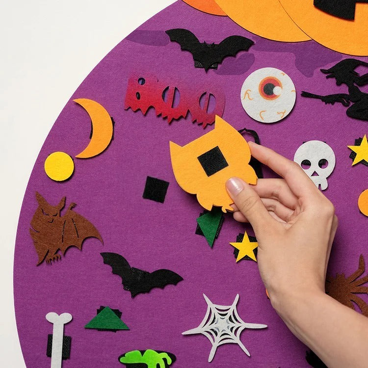 Montessori halloweenpompoen Montessori & Speelgoed