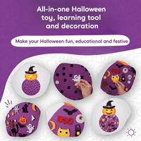 Montessori halloweenpompoen Montessori & Speelgoed