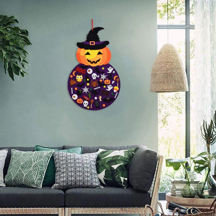 Montessori halloweenpompoen Montessori & Speelgoed