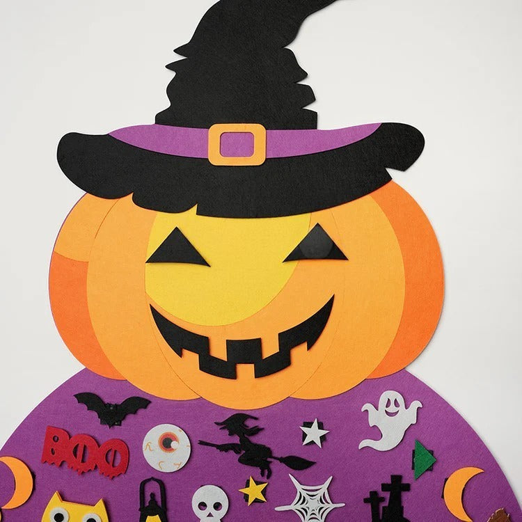 Montessori halloweenpompoen Montessori & Speelgoed