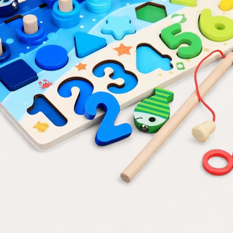 Montessori hengel- en vormenspel Montessori & Speelgoed