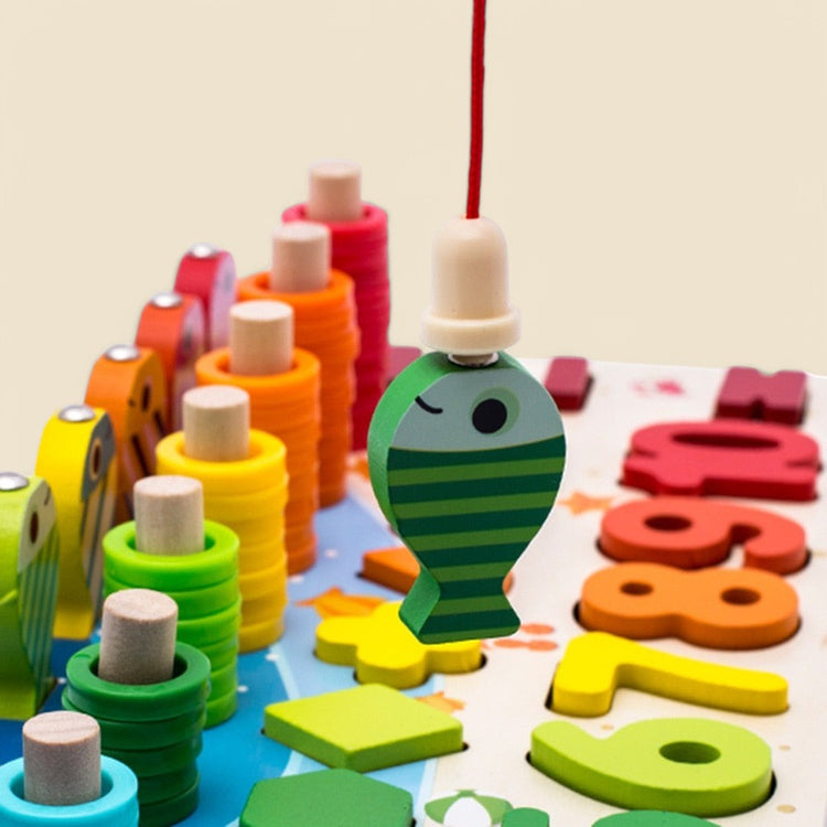 Montessori hengel- en vormenspel Montessori & Speelgoed