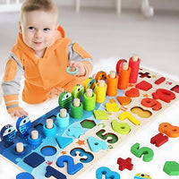 Montessori hengel- en vormenspel Montessori & Speelgoed