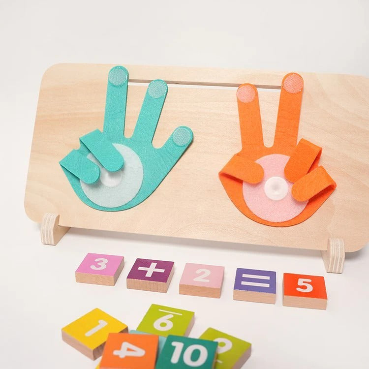 Montessori high-five rekenspel Montessori & Speelgoed