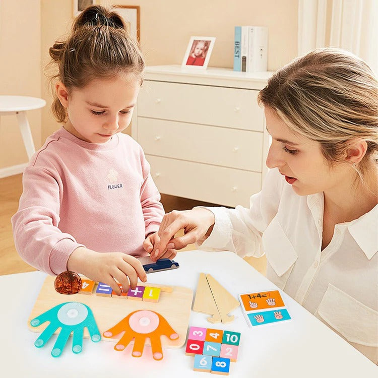 Montessori high-five rekenspel Montessori & Speelgoed