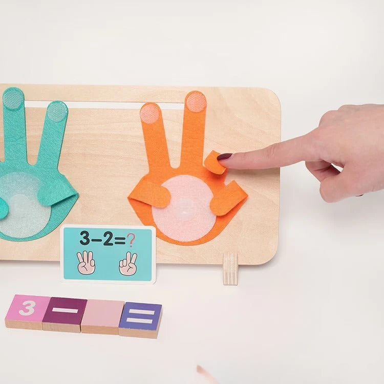 Montessori high-five rekenspel Montessori & Speelgoed