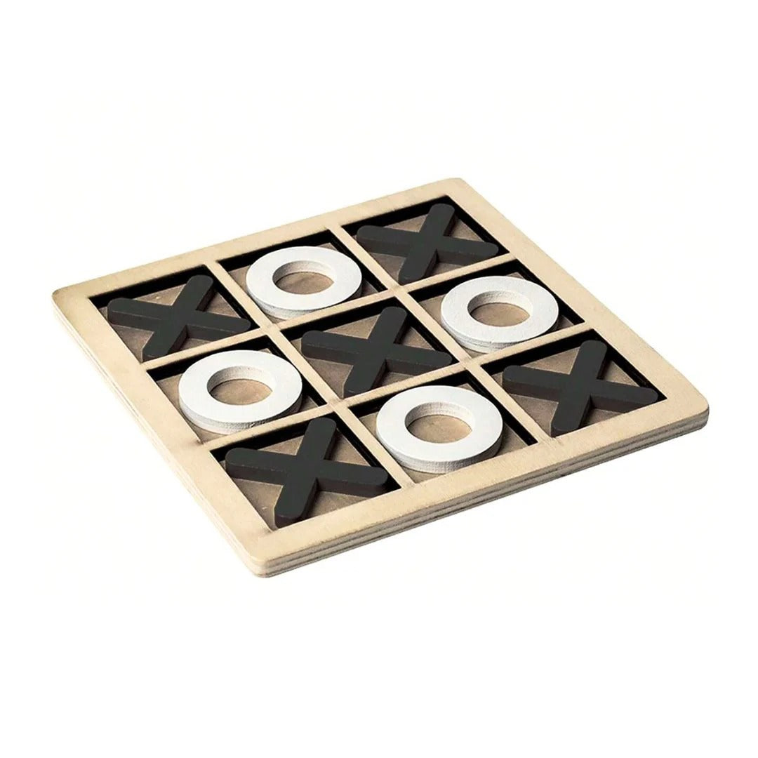 Montessori houten boter-kaas-en-eieren spel Montessori & Speelgoed