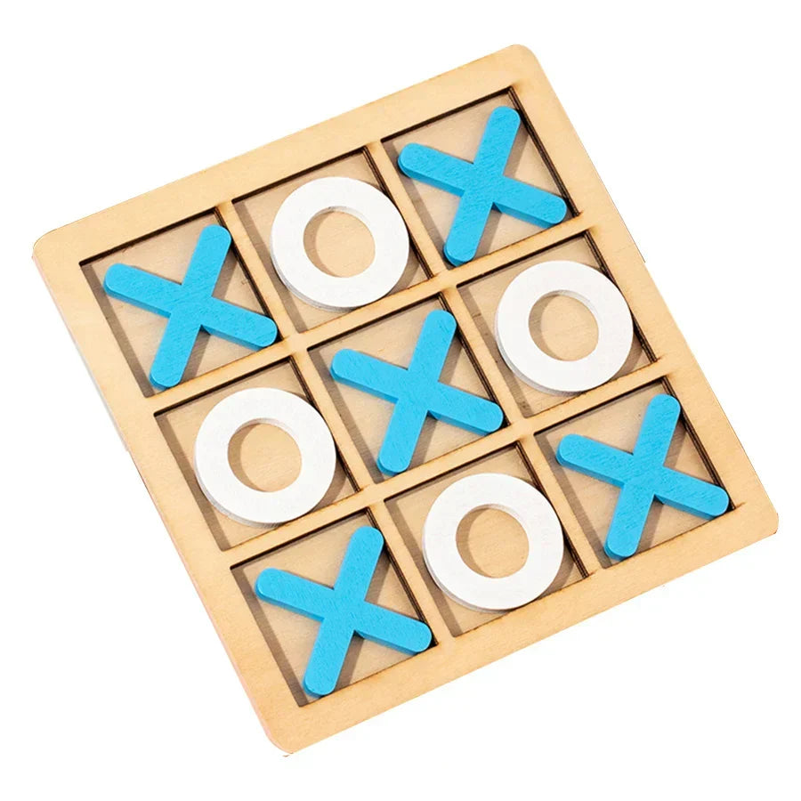 Montessori houten boter-kaas-en-eieren spel Montessori & Speelgoed