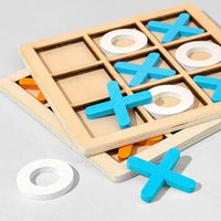Montessori houten boter-kaas-en-eieren spel Montessori & Speelgoed