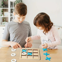 Montessori houten boter-kaas-en-eieren spel Montessori & Speelgoed