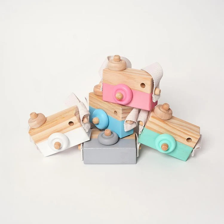 Montessori houten camera Montessori & Speelgoed