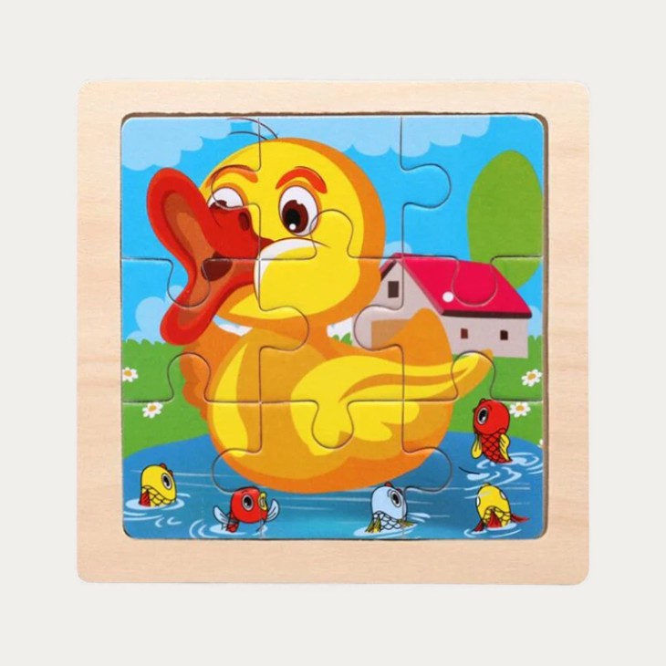 Montessori houten dierenpuzzel Montessori & Speelgoed