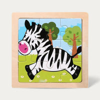 Montessori houten dierenpuzzel Montessori & Speelgoed