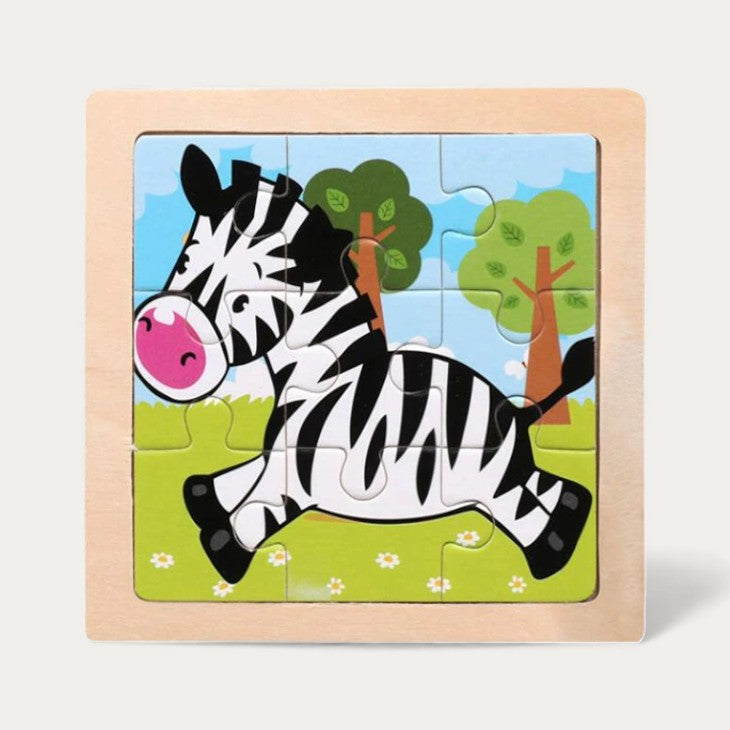 Montessori houten dierenpuzzel Montessori & Speelgoed