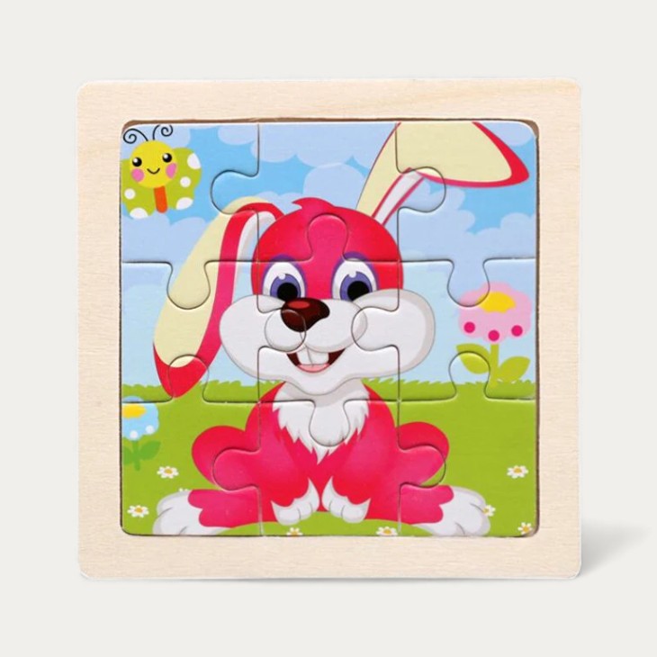 Montessori houten dierenpuzzel Montessori & Speelgoed
