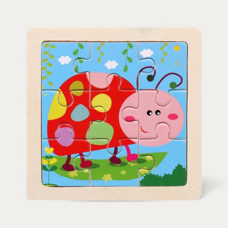 Montessori houten dierenpuzzel Montessori & Speelgoed