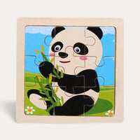 Montessori houten dierenpuzzel Montessori & Speelgoed