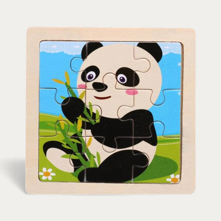 Montessori houten dierenpuzzel Montessori & Speelgoed