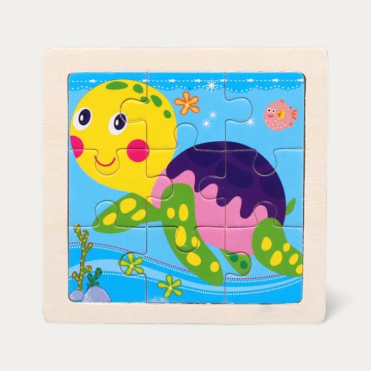 Montessori houten dierenpuzzel Montessori & Speelgoed
