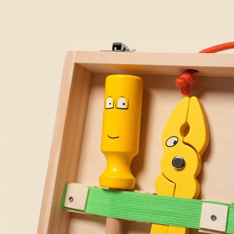Montessori houten gereedschapskist Montessori & Speelgoed