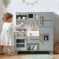 Montessori houten hoek-speelkeukenset Montessori & Speelgoed