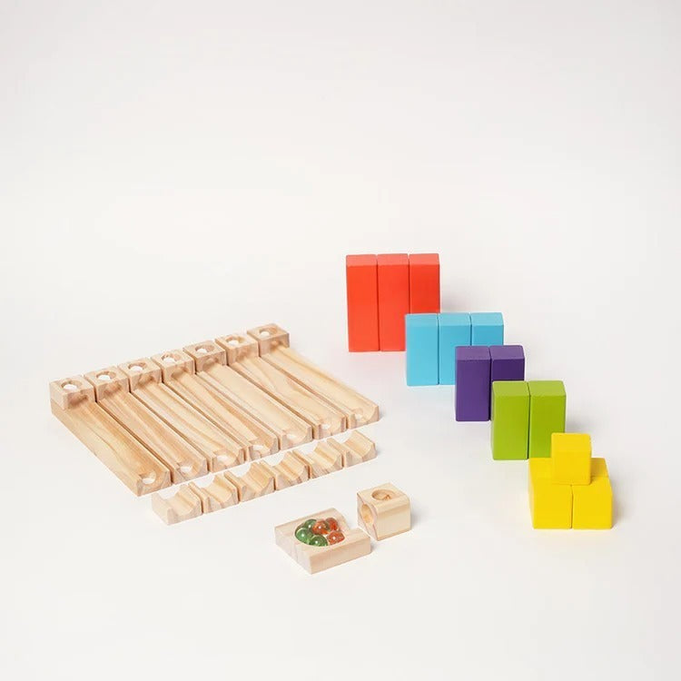 Montessori houten knikkerbaan Montessori & Speelgoed
