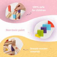 Montessori houten knikkerbaan Montessori & Speelgoed