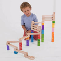 Montessori houten knikkerbaan Montessori & Speelgoed